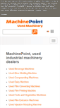 Mobile Screenshot of machinepoint.com